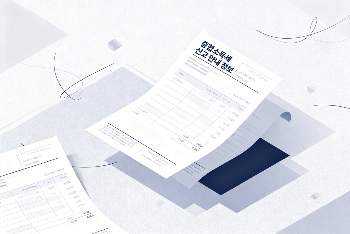 종합소득세 신고유형 핵심 정리: D유형 E유형 뜻과 차이, 신고 방법