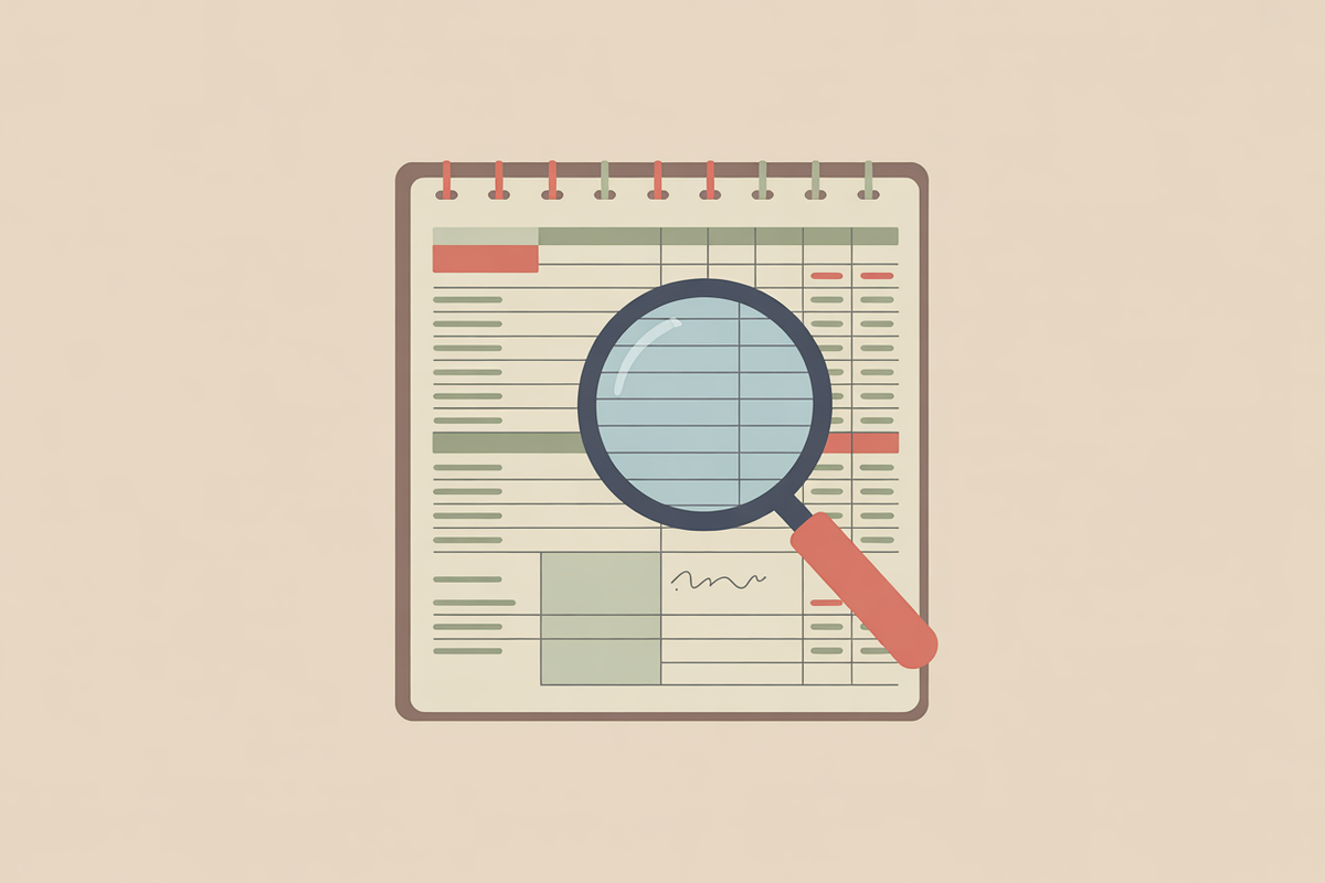 자주 발생하는 장부 오류 및 정정 방법