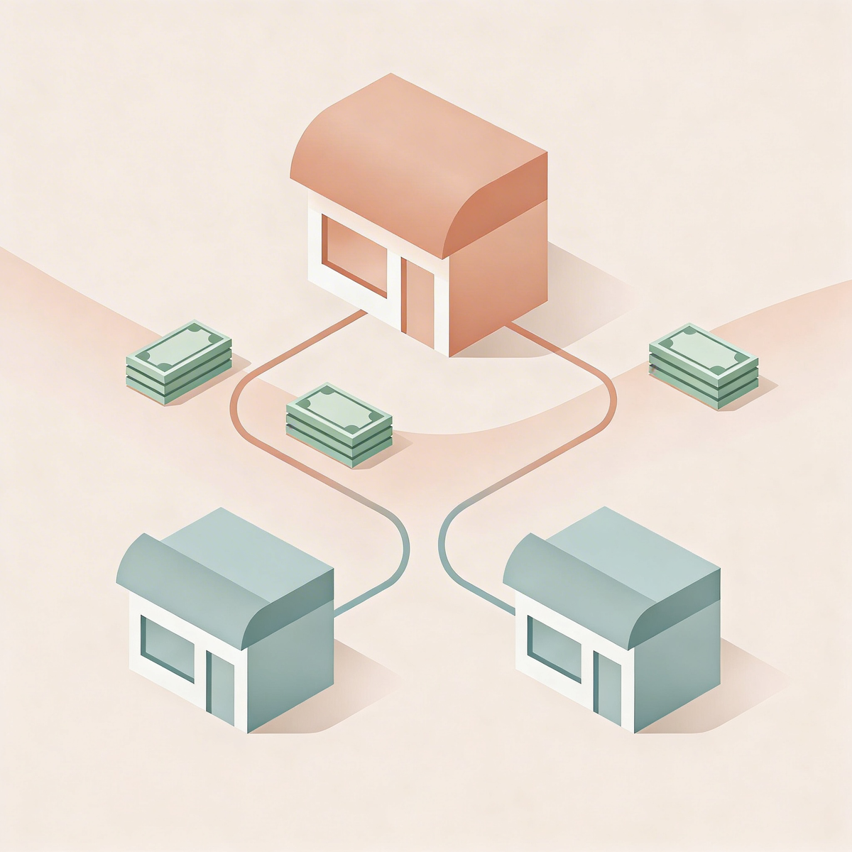 가맹사업 수수료를 이익의 50%로 받으면 생기는 일